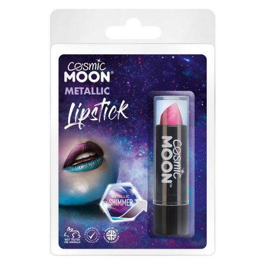 Cosmic Moon Metallic Pink Lipstick 4.2g Costume Make Up 1