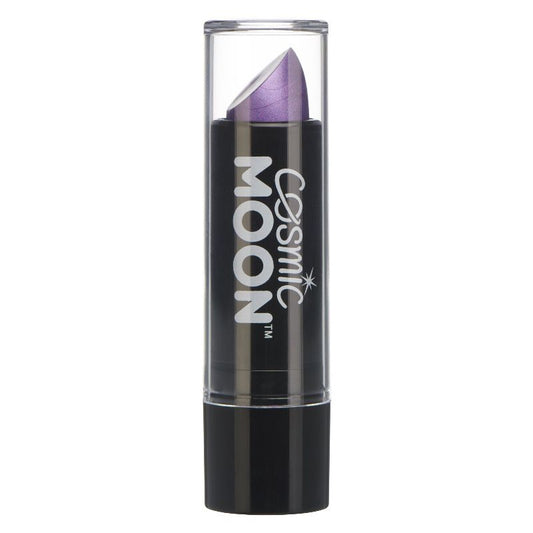 Cosmic Moon Metallic Lipstick Purple 4.2g Adult Costume Make Up 1