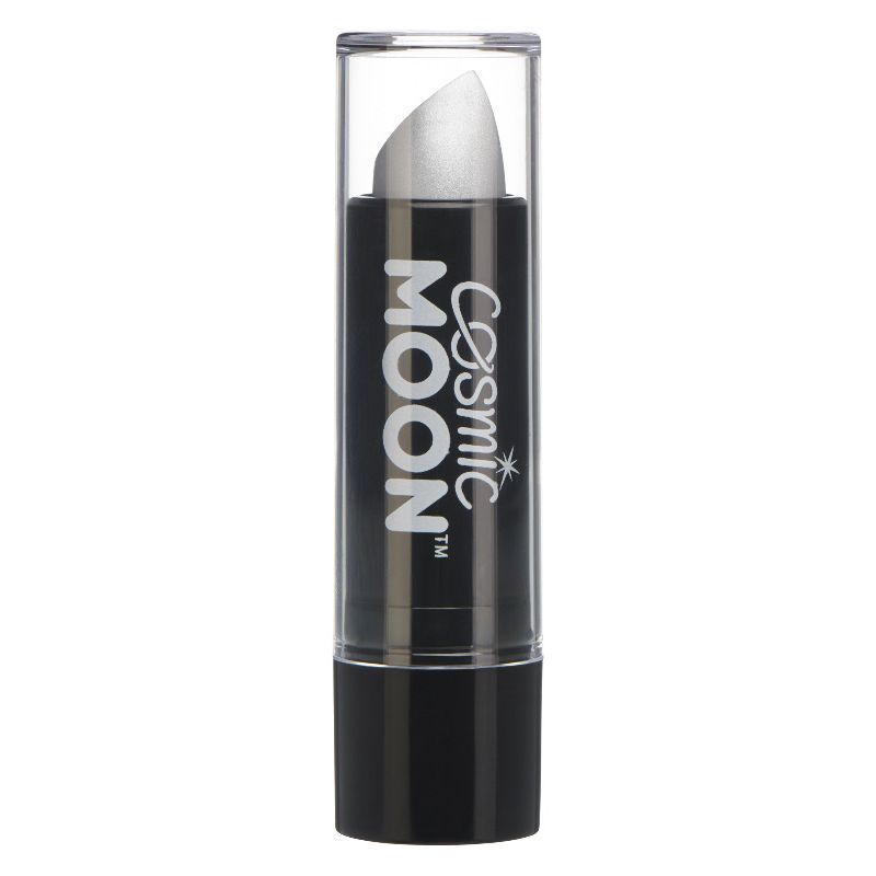 Cosmic Moon Metallic Lipstick Silver 4.2g Costume Make Up_1