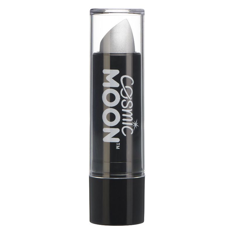 Cosmic Moon Metallic Lipstick Silver 4.2g Costume Make Up 1