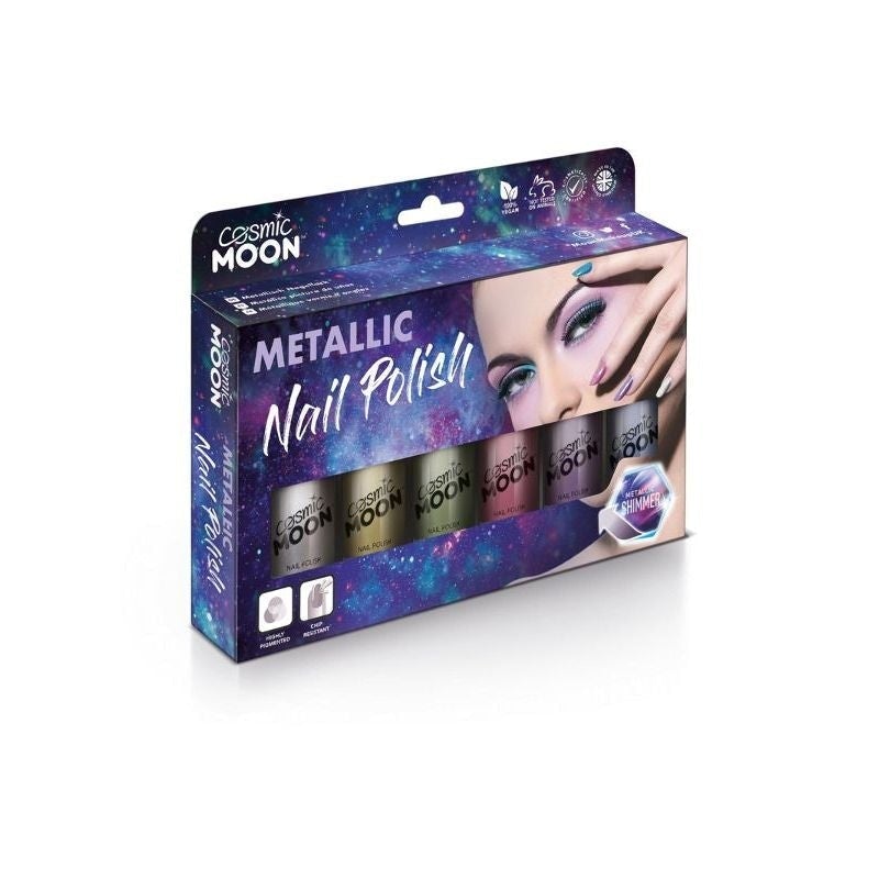 Cosmic Moon Metallic Nail Polish Assorted Costume Make Up_1