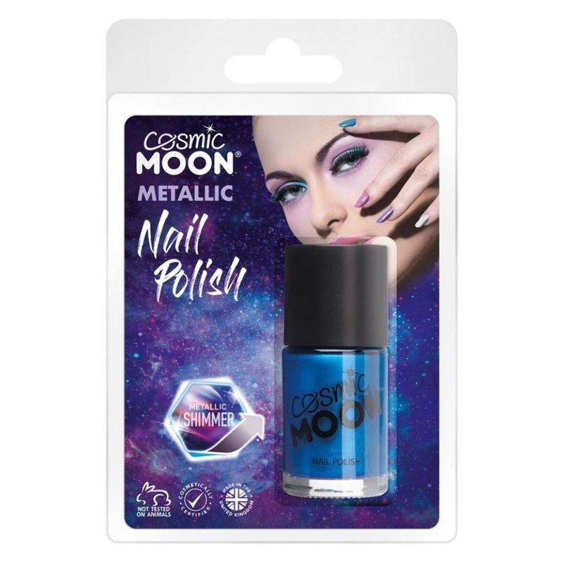Cosmic Moon Metallic Nail Polish Choice Of 7 Colours 14ml Costume Make Up 1