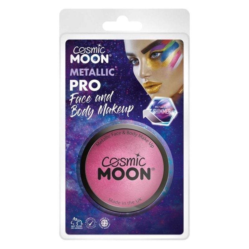 Cosmic Moon Metallic Pro Face Paint Cake Pots Clamshell 36g Costume Make Up 4