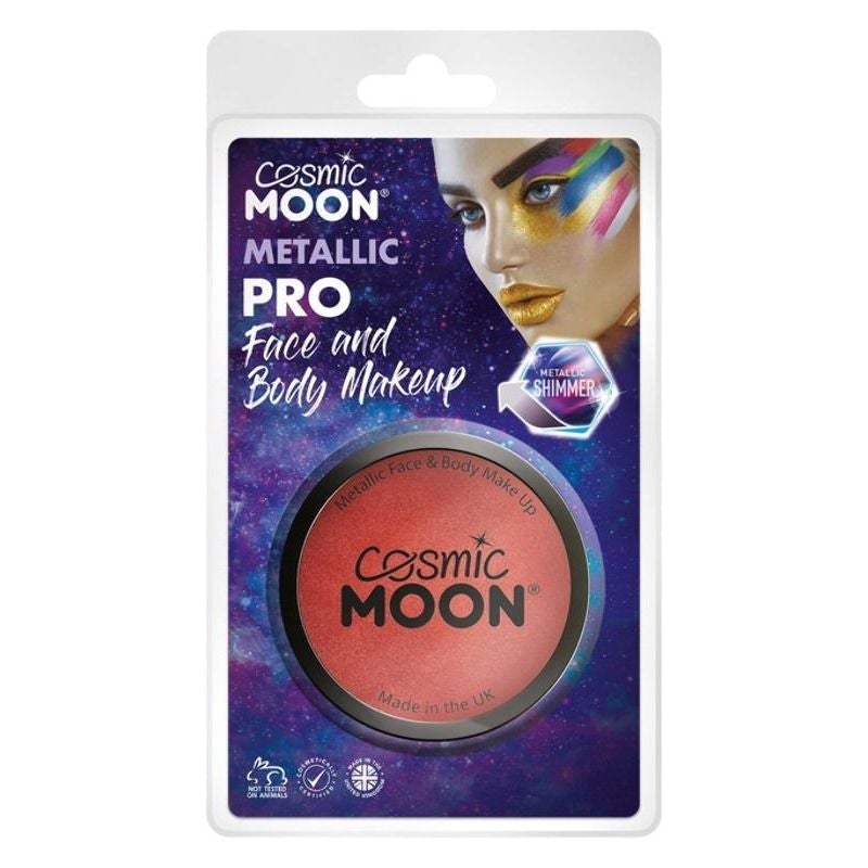 Cosmic Moon Metallic Pro Face Paint Cake Pots Clamshell 36g Costume Make Up 6