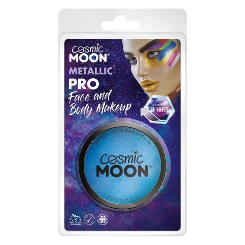 Cosmic Moon Metallic Pro Face Paint Cake Pots Clamshell 36g Costume Make Up_1