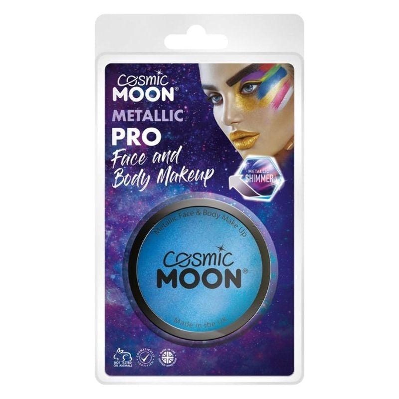 Cosmic Moon Metallic Pro Face Paint Cake Pots Clamshell 36g Costume Make Up 1