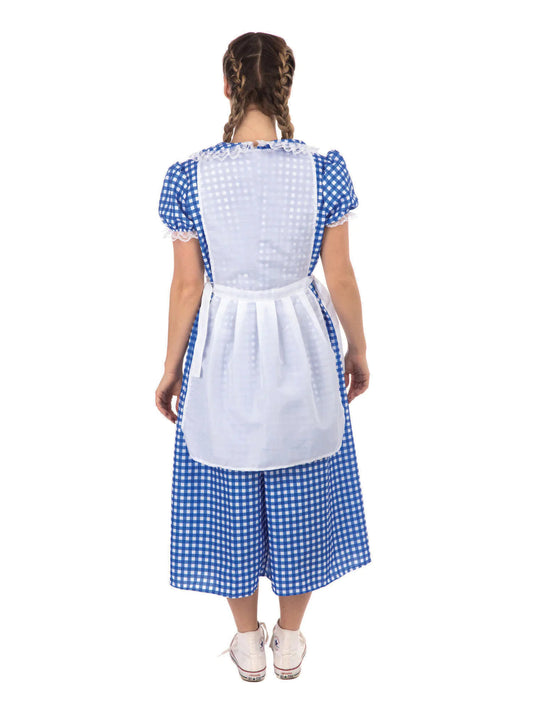 Country Girl Adult Dorothy Dress and Apron Costume 2