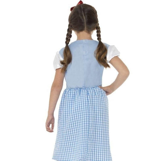 Country Girl Costume Kids Blue 2