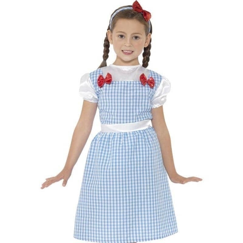Country Girl Costume Kids Blue_1