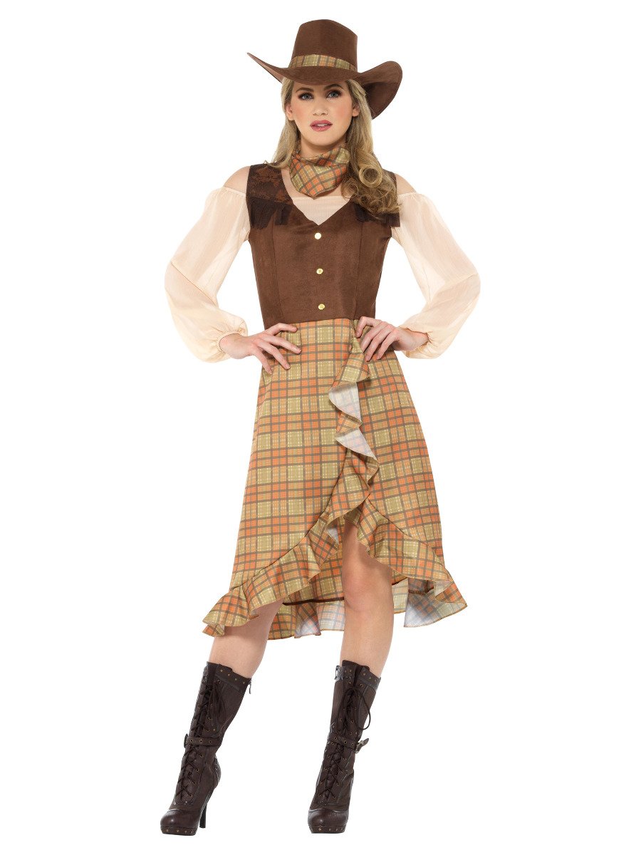 Country Western Cowgirl Womens Costume 4