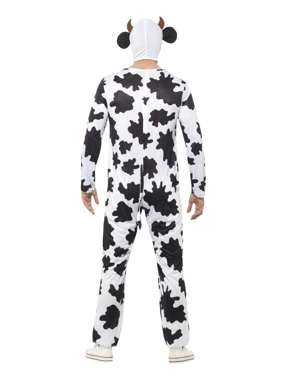 Cow Costume Adult Jumpsuit with Udders_3