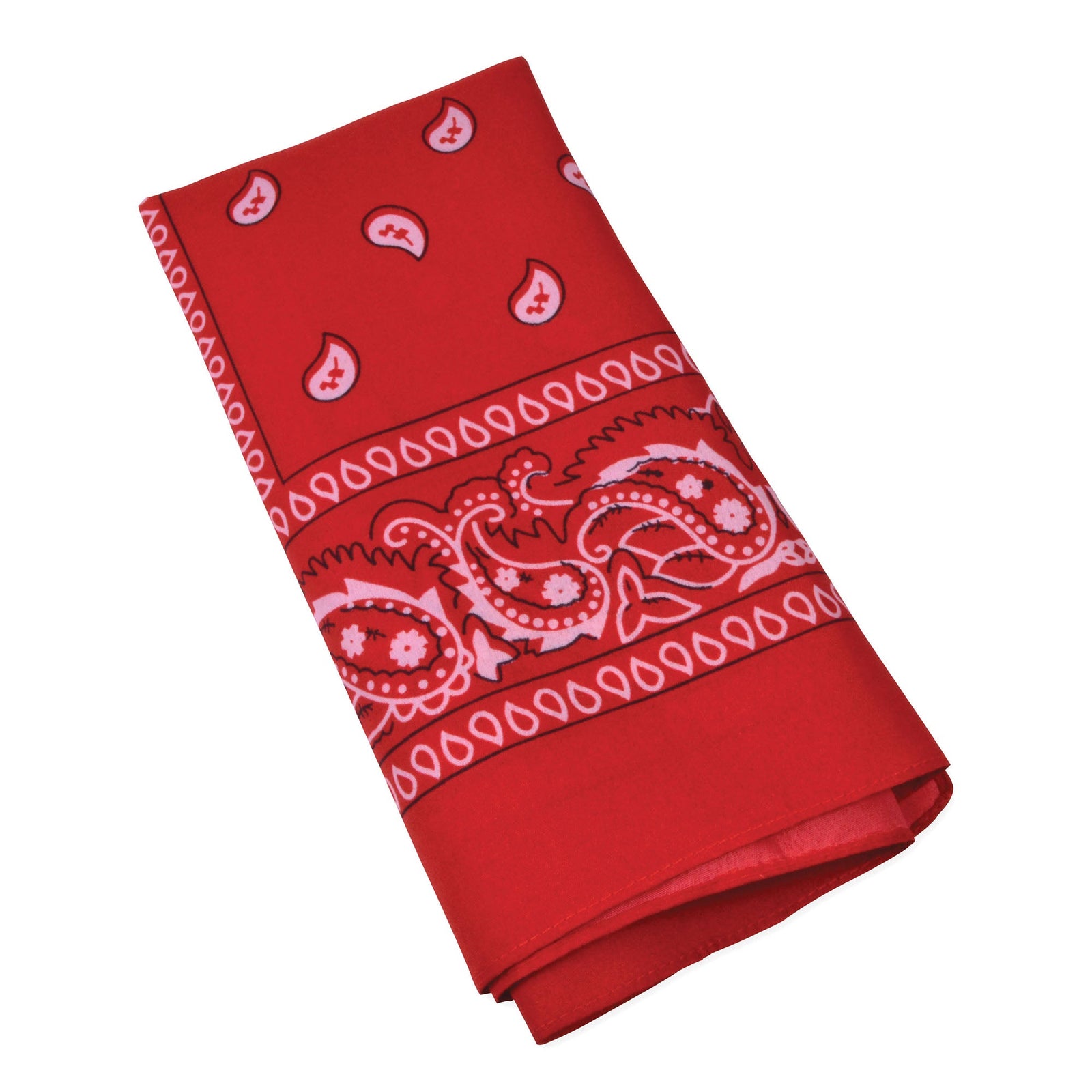 Cowboy Bandana Red Costume Accessory Neckerchief 1