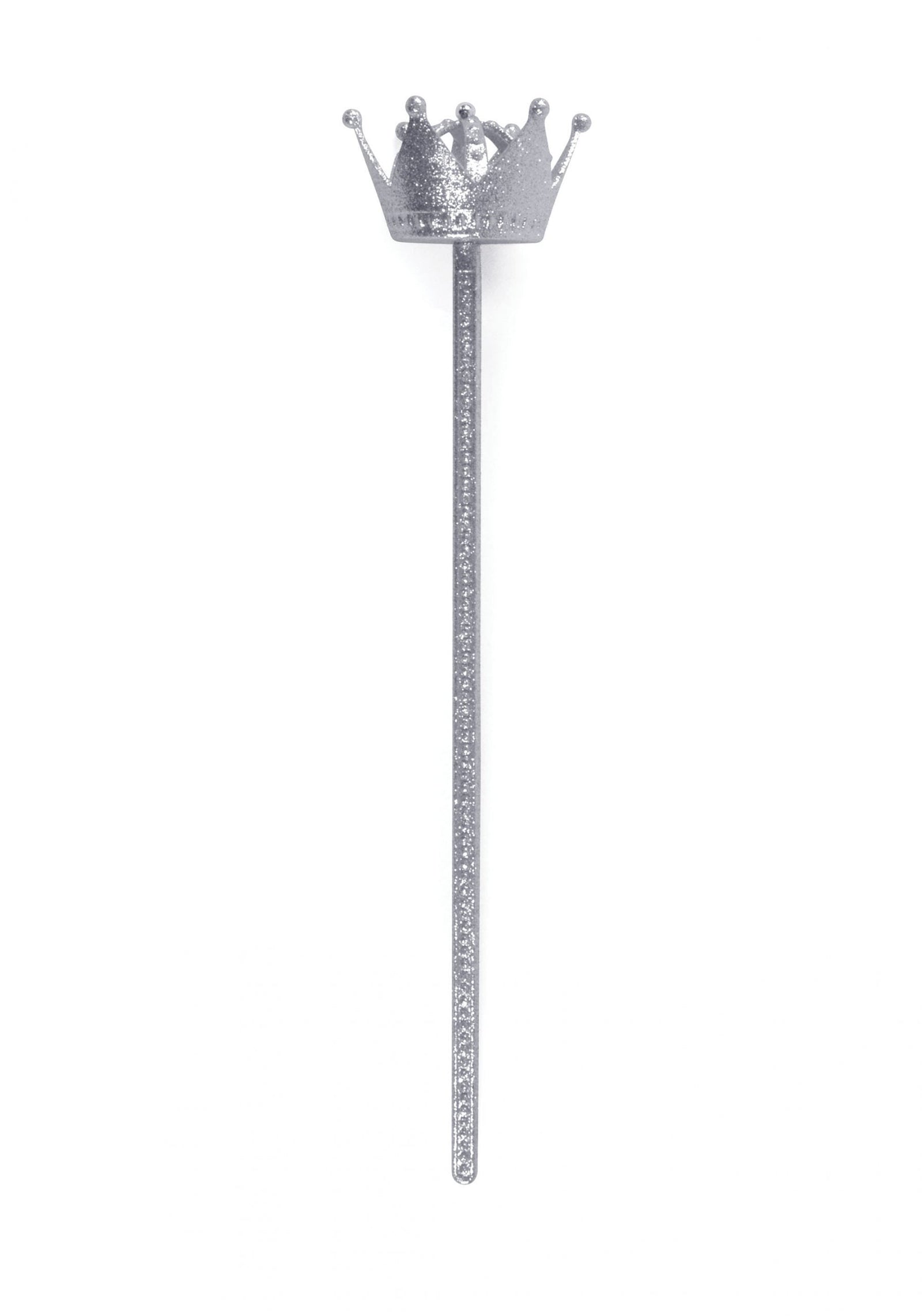 Crown Wand Silver Costume Accessories Female 1