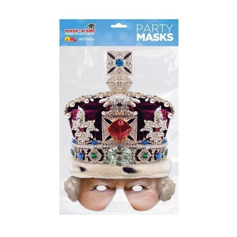 Crowned Queen Half Mask 1