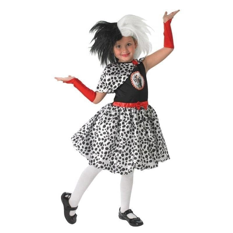 Cruella De Ville Kids Costume Disney 101 Dalmations 1
