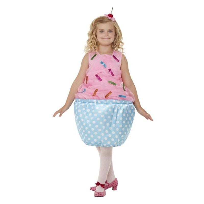 Cupcake Costume Child Pink Dress 1