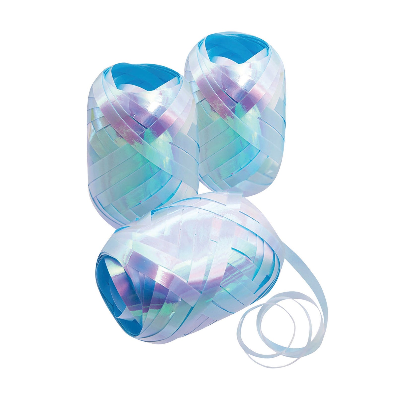 Curling Eggs Iridescent Blue 1