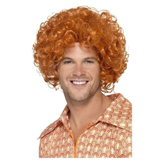 Curly Afro Wig Adult Ginger 2