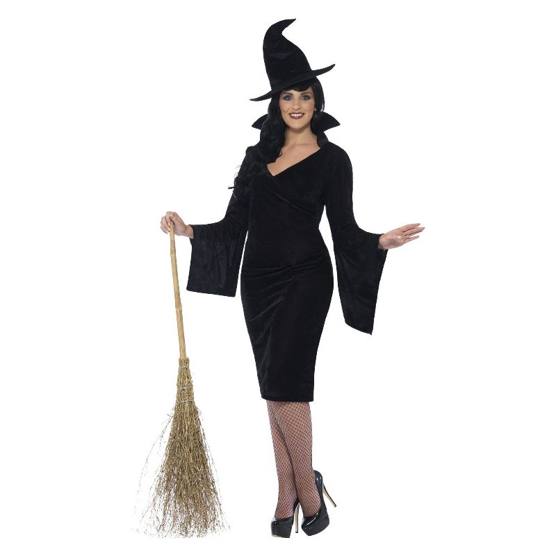Curves Witch Costume Black Adult_1