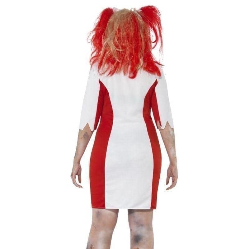 Curves Zombie Nurse Costume Adult White Red_2