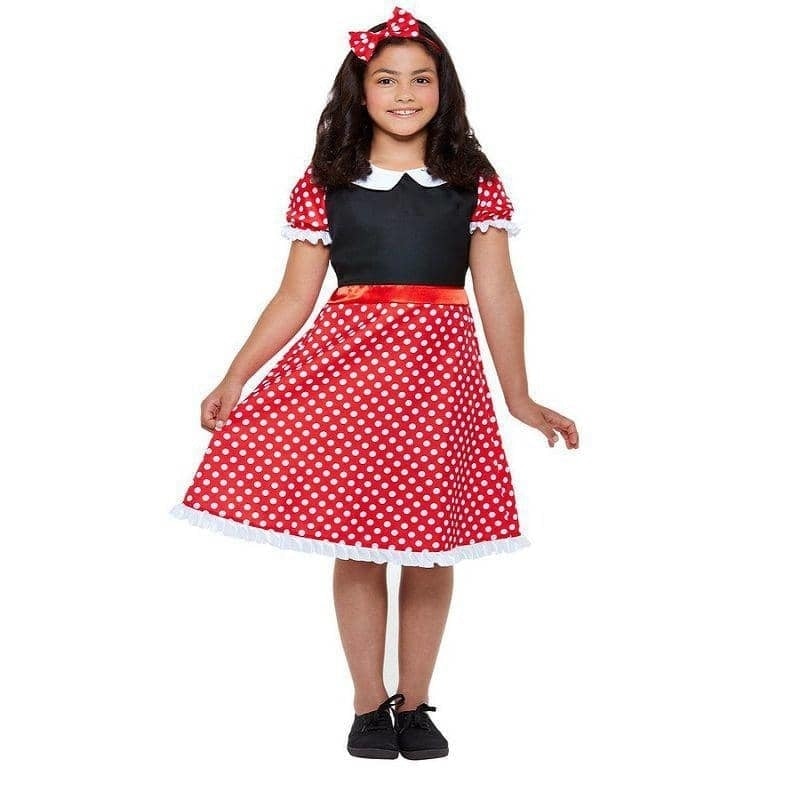 Cute Mouse Costume Child Red 1