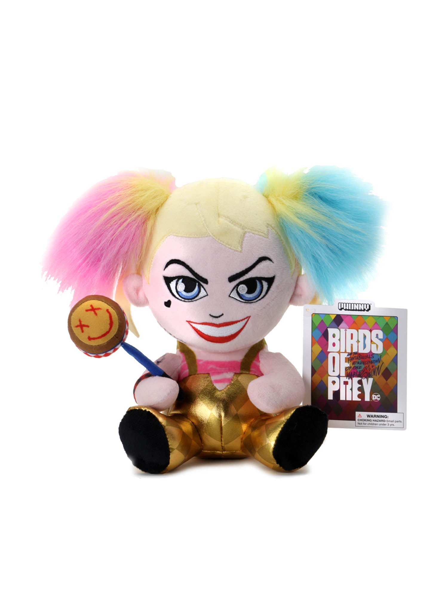 DC Comics Birds Of Prey Harley Quinn Plush Phunny By Kidrobot 1