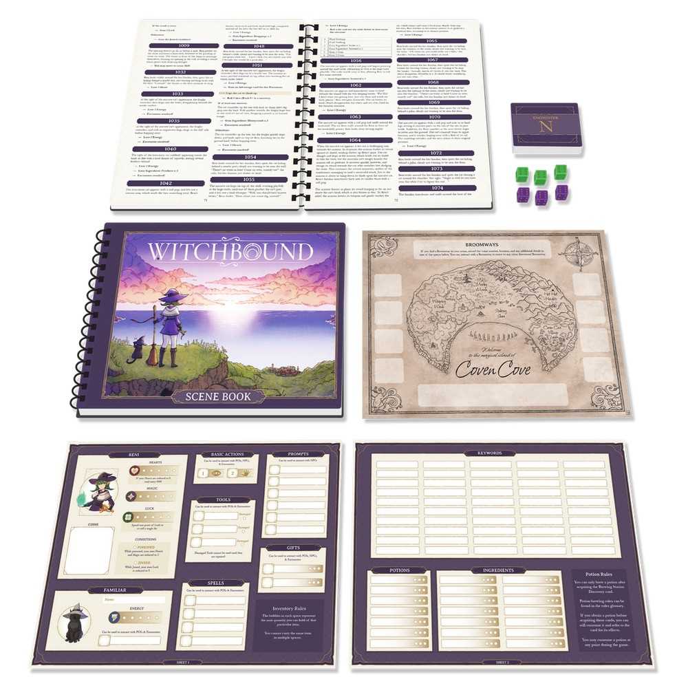 Witchbound Story Adventure Board Game