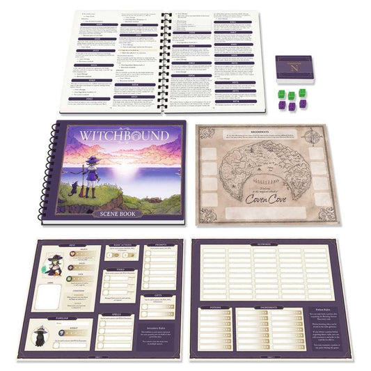 Witchbound Story Adventure Board Game