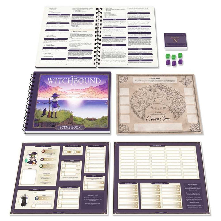 Witchbound Story Adventure Board Game
