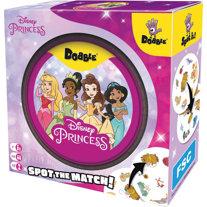 Dobble Disney Princess 2022 55 Card Set Card Game