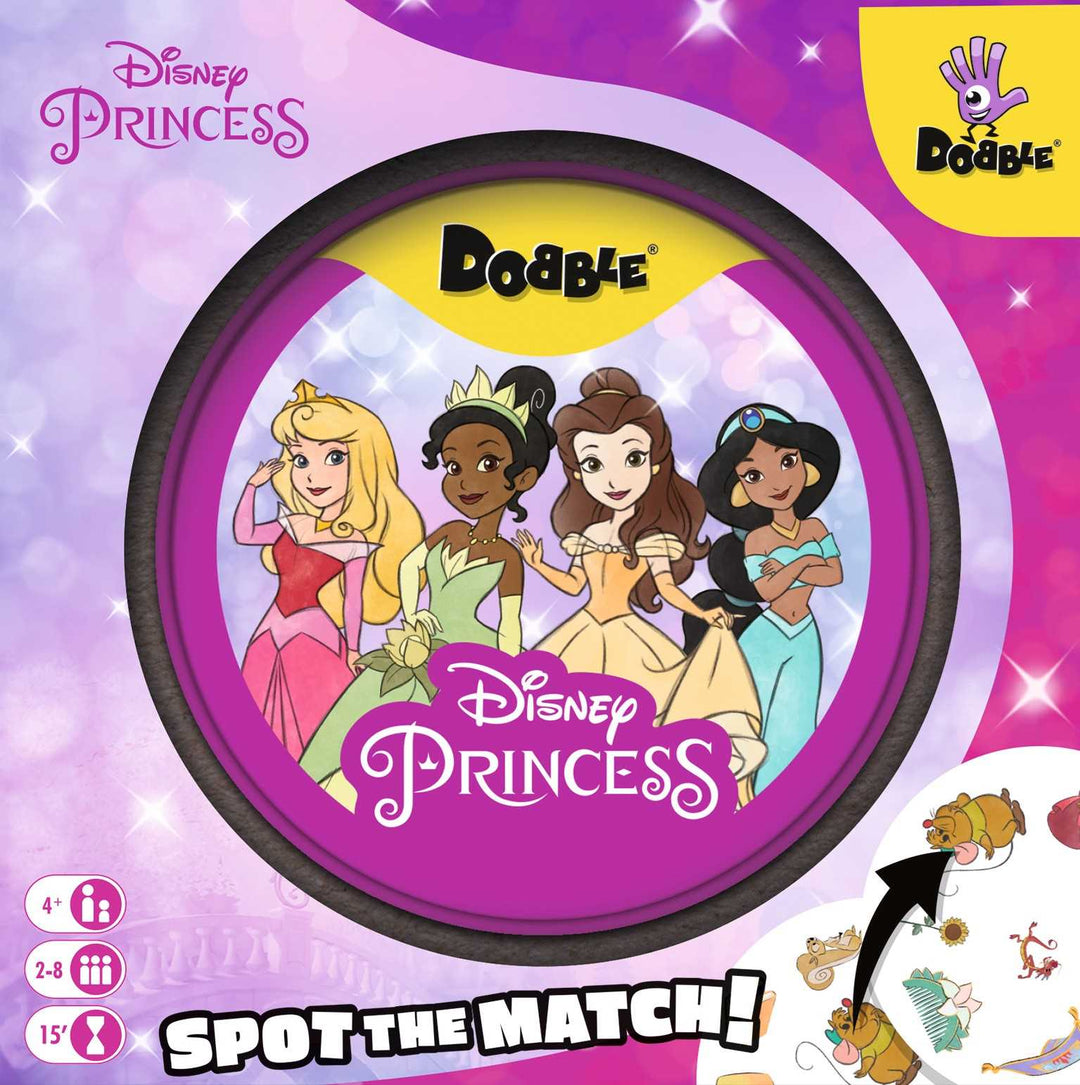 Dobble Disney Princess 2022 55 Card Set Card Game