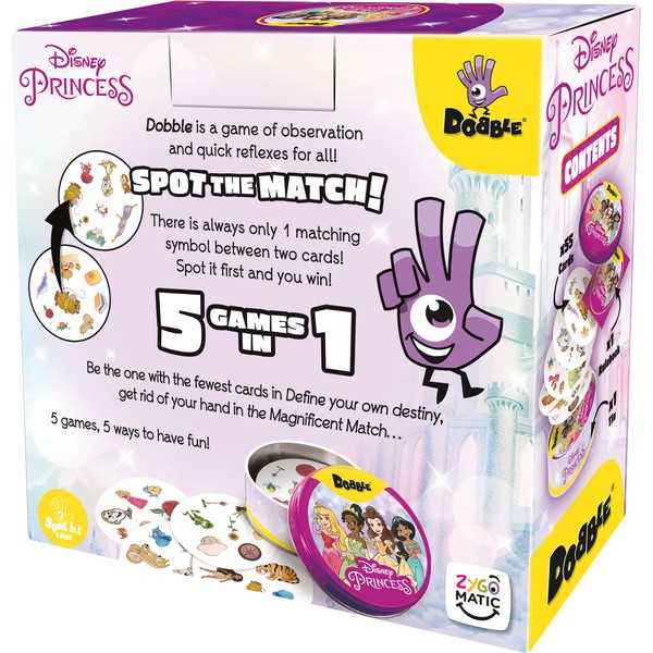 Dobble Disney Princess Spot It Card Matching Game 2