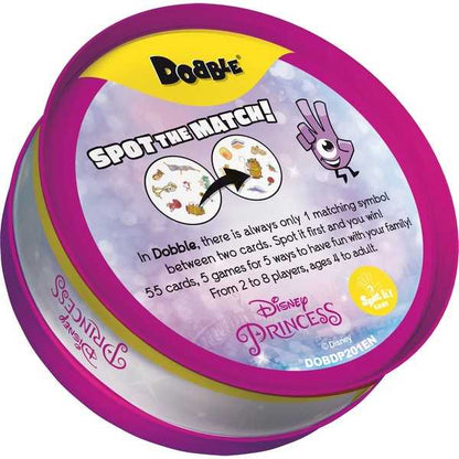 Dobble Disney Princess Spot It Card Matching Game 5
