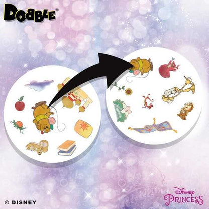 Dobble Disney Princess Spot It Card Matching Game 6