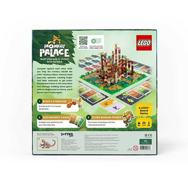 Monkey Palace Board Game by Dotted 2
