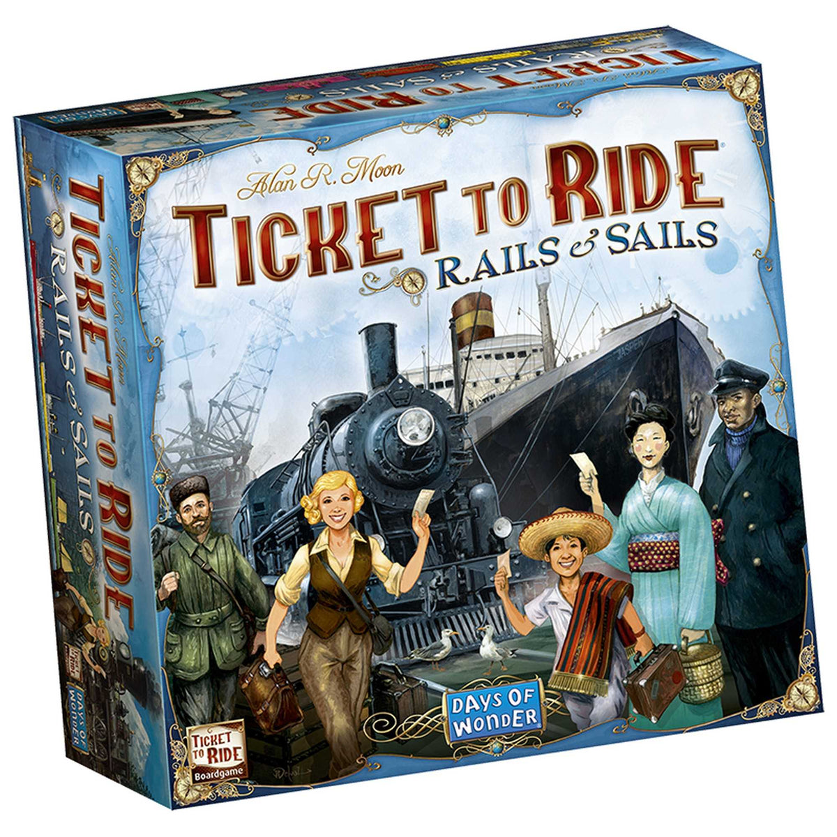 Ticket to Ride Rails and Sails Board Game by Days of Wonder 1