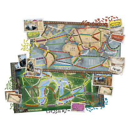 Ticket to Ride Rails and Sails Board Game by Days of Wonder 2