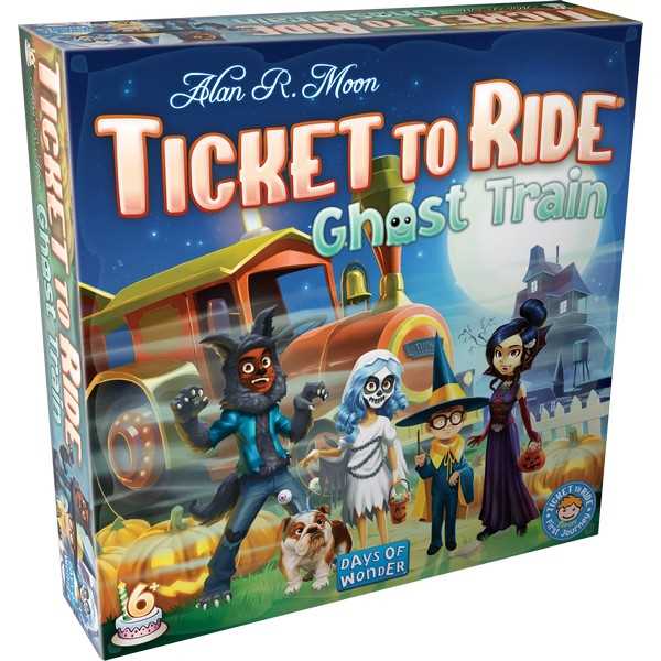 Ticket to Ride Ghost Train First Journey Board Game by Space Cow 1