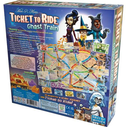 Ticket to Ride Ghost Train First Journey Board Game by Space Cow 2