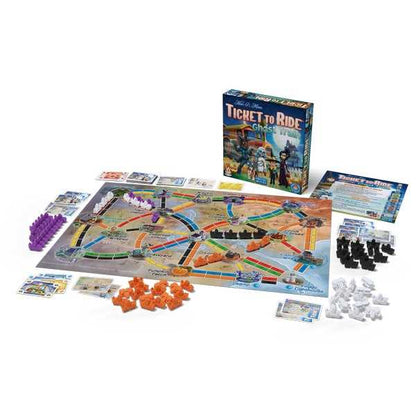 Ticket to Ride Ghost Train First Journey Board Game by Space Cow 3