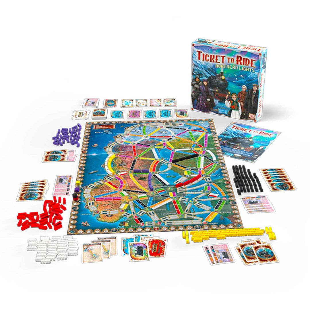 Ticket to Ride Northern Lights Board Game