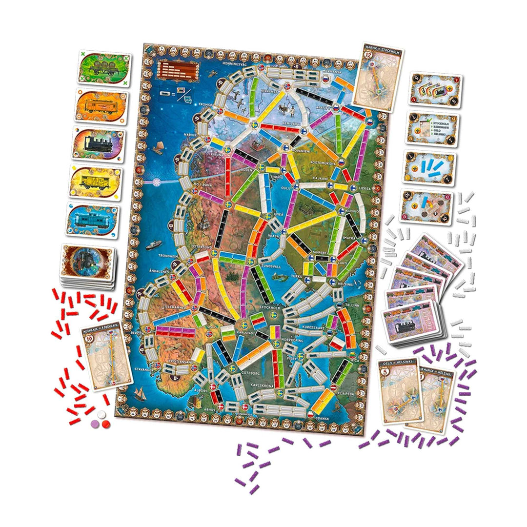 Ticket to Ride Northern Lights Board Game
