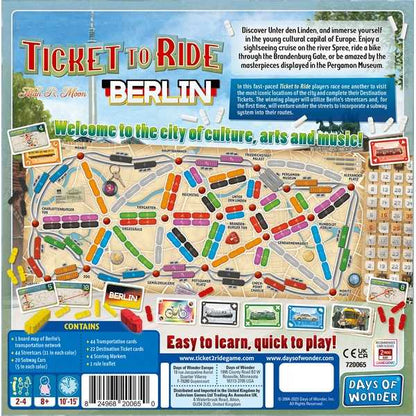 Ticket To Ride Berlin Board Game by Days of Wonder 2