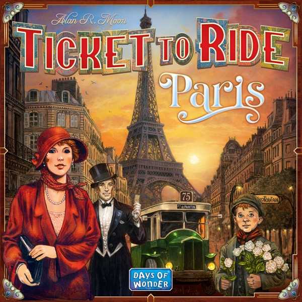 Ticket To Ride Paris Board Game by Days of Wonder 1