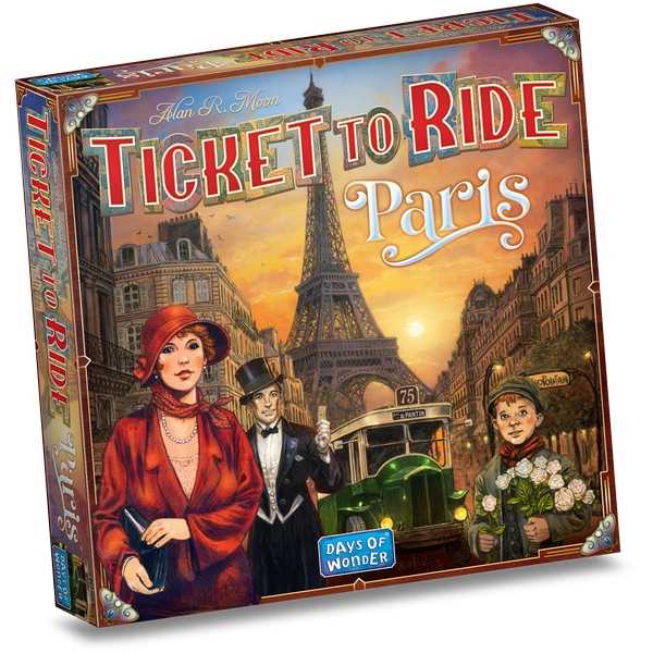 Ticket To Ride Paris Board Game by Days of Wonder 2