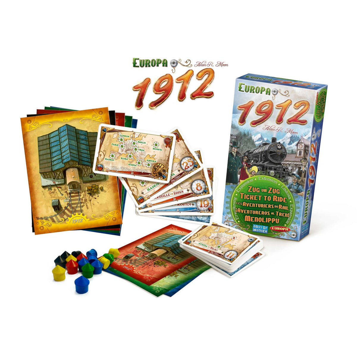 Ticket To Ride Europa 1912 Board Game Expansion 2