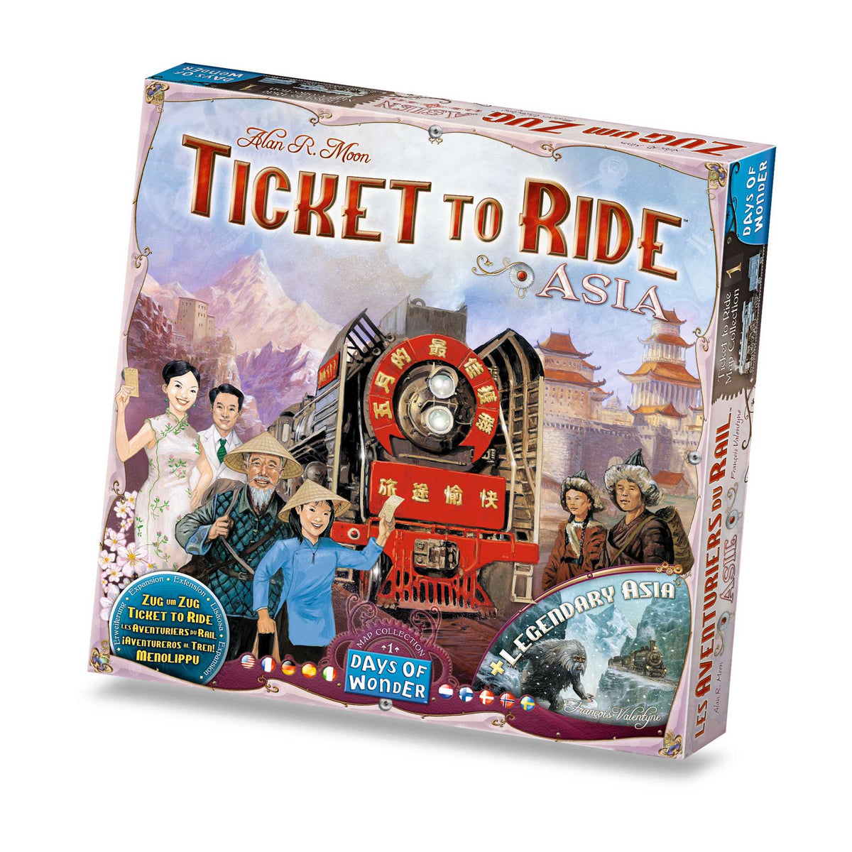 Ticket to Ride Map Collection Volume 1 Asia and Legendary Asia 1
