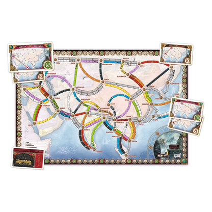 Ticket to Ride Map Collection Volume 1 Asia and Legendary Asia 2