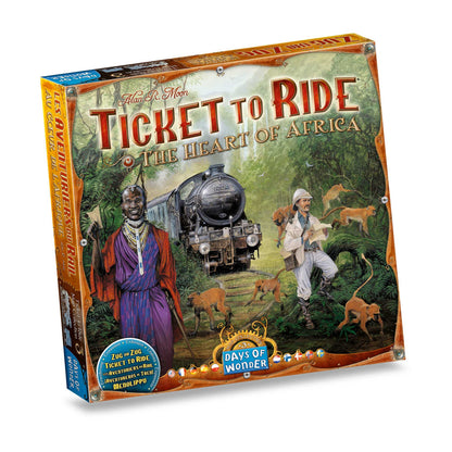 Ticket To Ride Map Collection Volume 3 The Heart of Africa Board Game Expansion 1