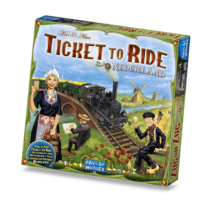 Ticket To Ride Map Collection Volume 4 Nederland Board Game Map Expansion 1